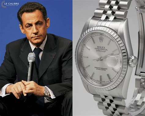 sarkozy rolex quote|no rolex by age 50.